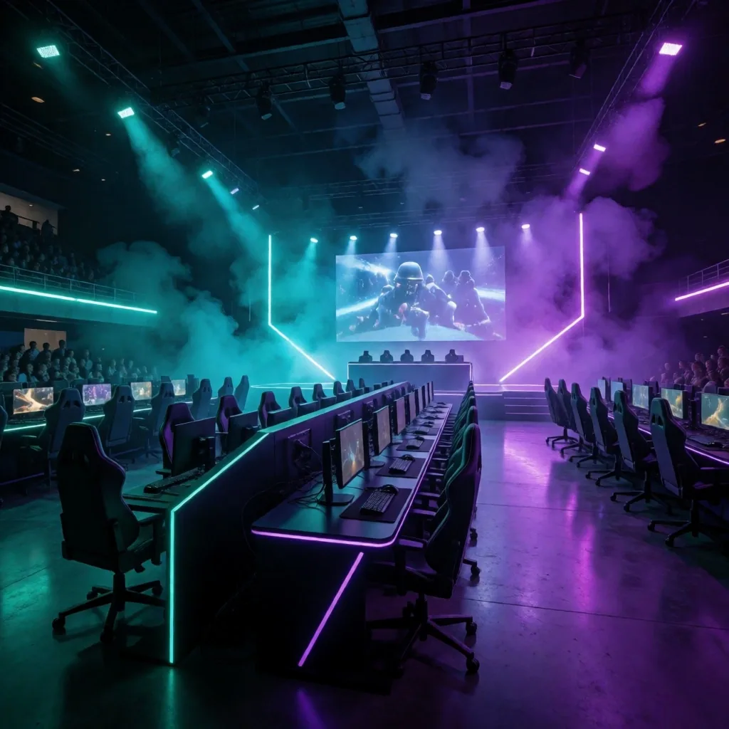 Arena competitiva de esports en Ciudad de México